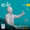 RESKIT RSF32-0083 Driver for MD-3 (A, B, C, T) Mule Deck Tractor (scene 2) (1 pcs) (3D Printed) (1/32)